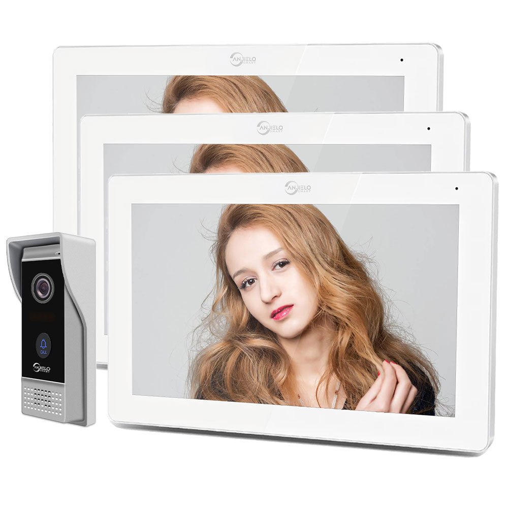10 - inch Tuya Wifi Video Intercom FHD1080P Color Touch Screen Outdoor Doorbell Motion Detection Tuya Smart Remote View Home Security - Zhongshan Anjielo Smart Technology Co., Ltd