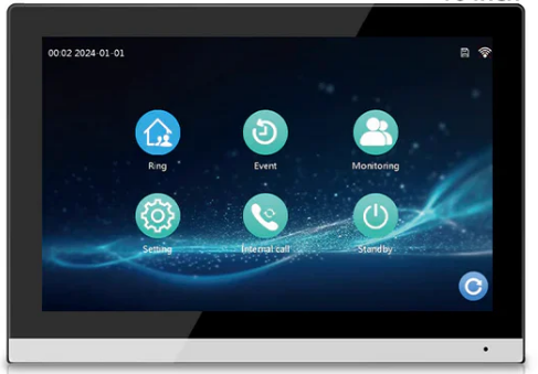 Anjielo IP Video Intercom System 1080P Doorphone Support TUYA Smart Life for Villa and Apartment