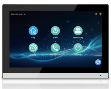 ANJIELO Smart Newest 1080P Waterproof Video 7/10 Single Monitor with Motion Detection IP Video Intercom System for Multi-Apartment