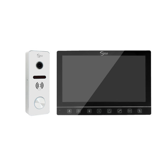 Tuya 7 inch Screen with Video Doorbell Camera Intercom System IC card unlocking Access Control Smart security device For Apartment