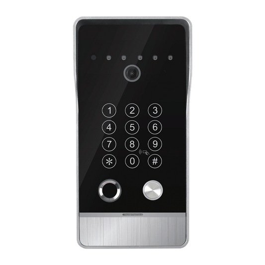 Large Size FHD 1080P Tuya Smart WiF Video Door phone Doorbell Camera with RFID Card unlcok Fingerprint and Passcode unlock for the Apartment Intercom System for Home Villa