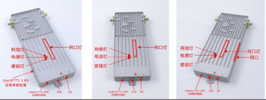 Drone image transmission module outdoor long-distance high-power wireless signal data transmission equipment star network
