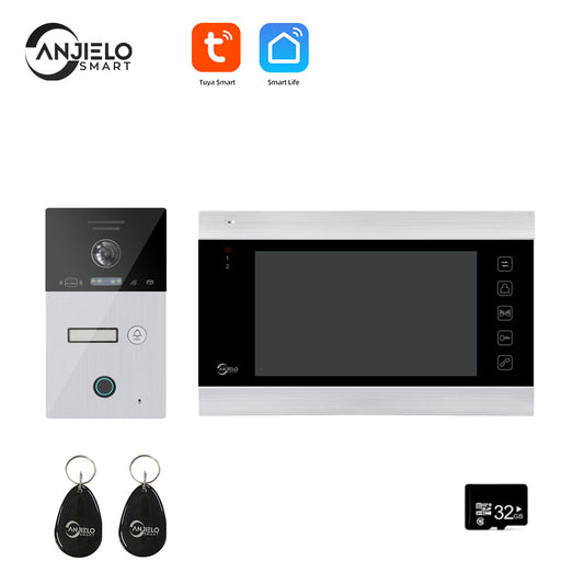 Tuya Smart Video Intercom Video Interphone Doorbell Camera 1080P WiFi Video Intercom For Home Security Protection