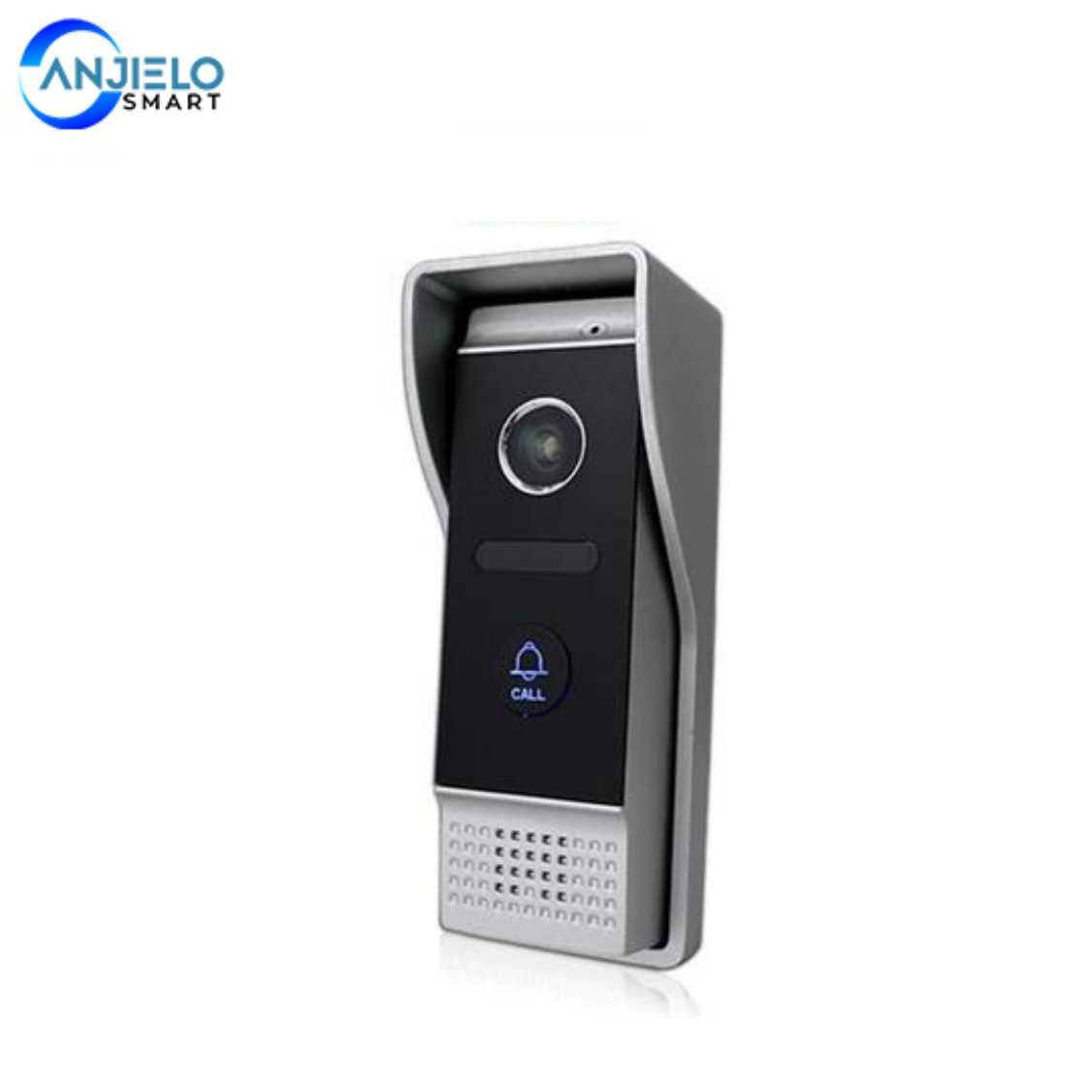 AnjieloSmart WiFi Tuya 7" Video Door Phone Intercom System with 1080P/AHD Wired Doorbell Camera Remote Unlock Motion Detection