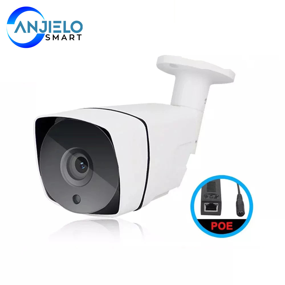 AnjielaSmart HD 1080P 2MP IP Camera with POE Night-vision device Waterproof Video Outdoor HD Surveillance Security Camera
