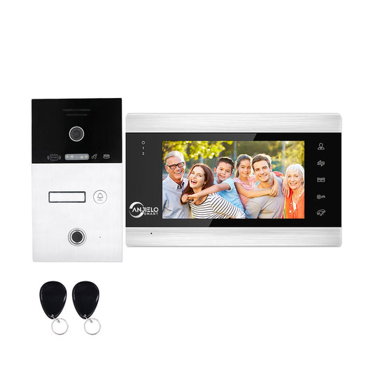 7"WIFI Wireless Video Intercom For Apartment 1080P Video Doorphone Call 1/2/3 Floors WIFI Door Bell Tuya Video Intercom For Home