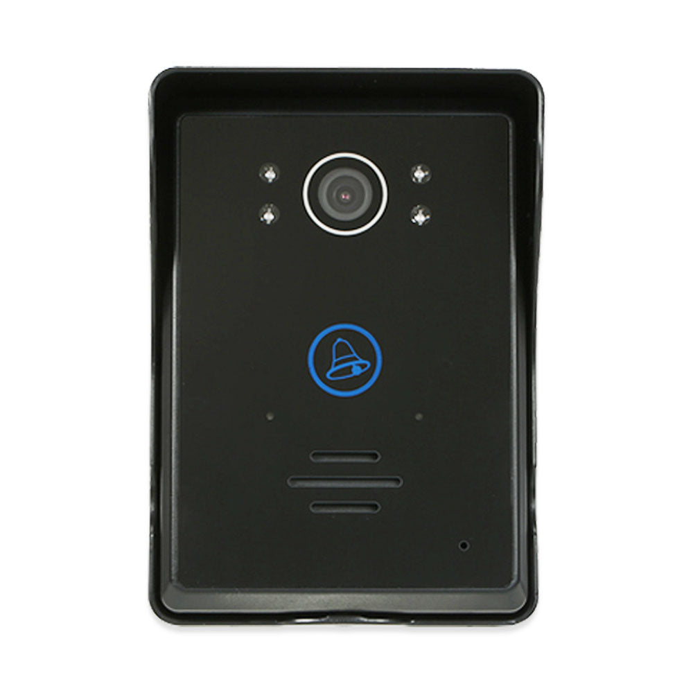 Home 2.4GHz Wireless 7 Inch Touch Key Visual Access Control System Video Door Control Phone Intercom Unlock Home Security