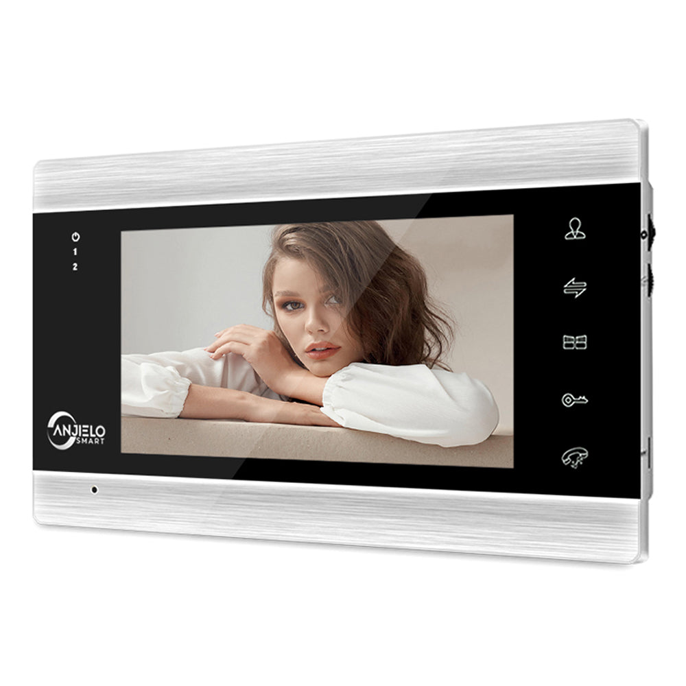 FHD1080P Tuya Smart 7 inch Screen with Wide Angle Doorbell Video Door Phone Intercom System Mobile Phone app Remote Control