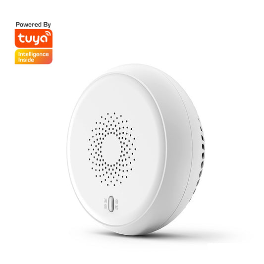 Anjielosmart WiFi Smoke Detector Alarms Wireless Smoke Detector Smoke Fire Alarms Detectors for Indoor Depot Hotel School Travel