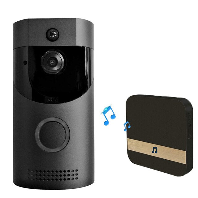 Smart HomeTuya Video Doorbell Wireless IP65 Waterproof 720P HD with Real-time Video, Two-Way Audio and PIR Motion Detection