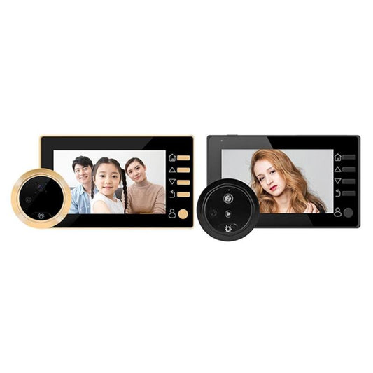 Video Peephole Doorbell Viewer 4.3 Inch Door Camera LCD Digital Electronic Door Viewer Night Vision Support Motion Detection