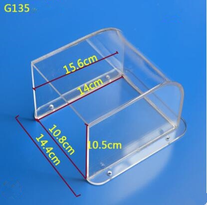 Waterproof Cover for Video Doorbell or Video Door phone Protective Video Intercom Snow Cover Sun Shade Acrylic Transparency