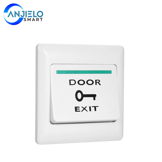 Anjielo Smart Door Exit Push Button release Switch automatically restoration for access control system normal open signal
