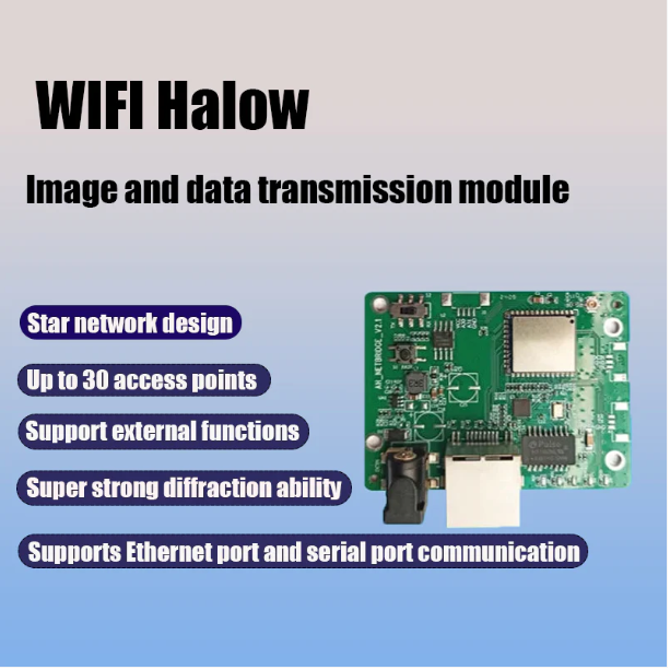 Is the baseband module of wifi halow selected from newratech or morse?