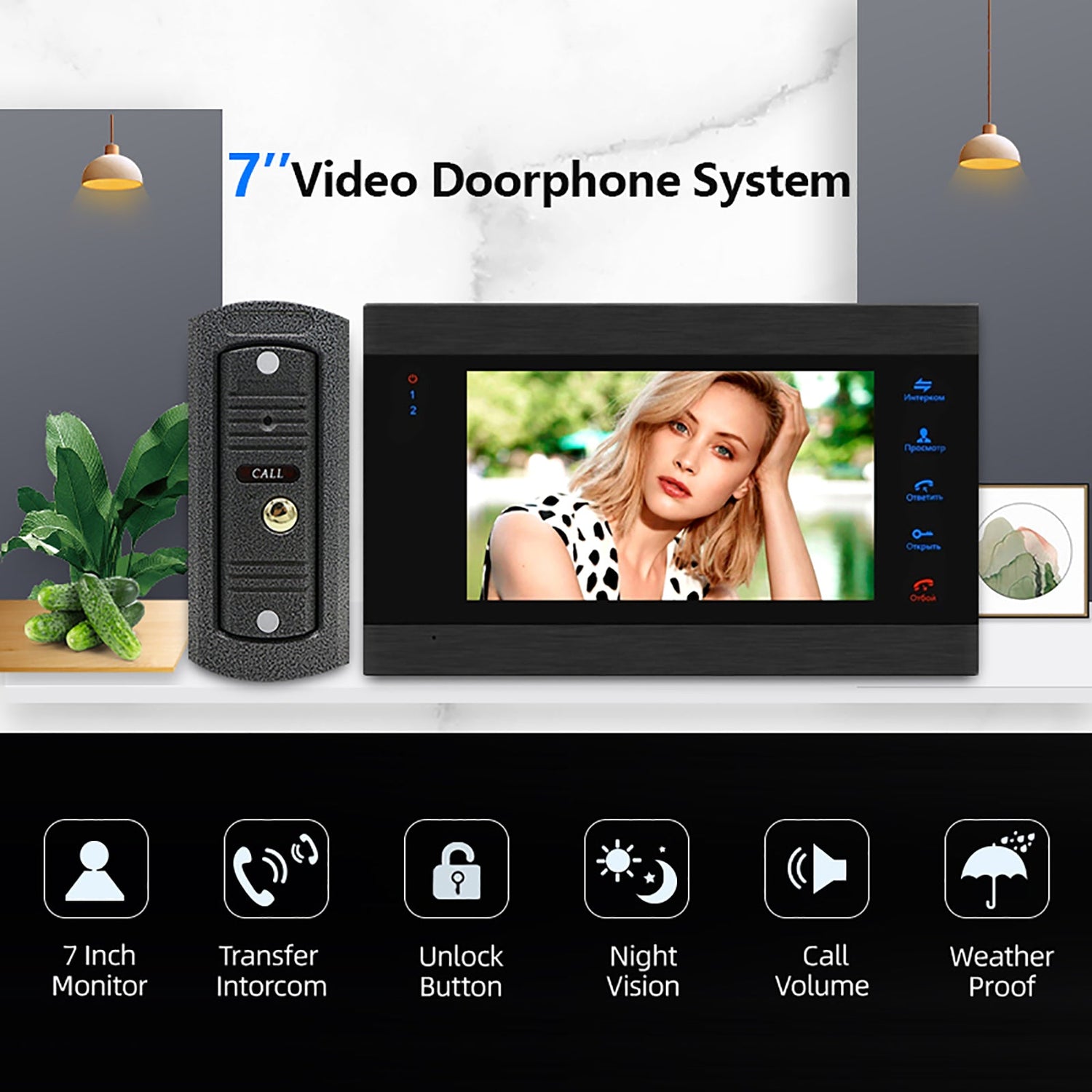 CVBS/AHD Video Doorphone Intercom - Zhongshan Anjielo Smart Technology Co., Ltd