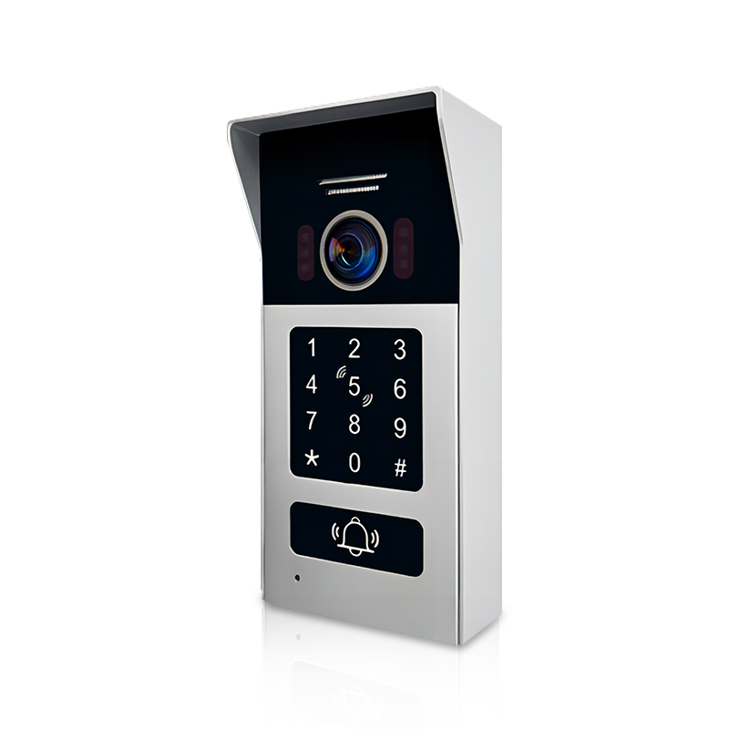 Anjielo  Stand‑Alone 2‑Wire BUS Outdoor Door Station 1080P Tuya Video Intercom, Keypad RFID Password Unlock IP65 for Villa Apartment