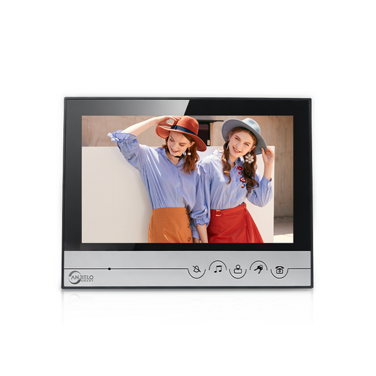 Anjielo Single 9 Inch Tuya WIfi Video intercom System Video Monitor with Infrared Night Vision for Multi-Apartment