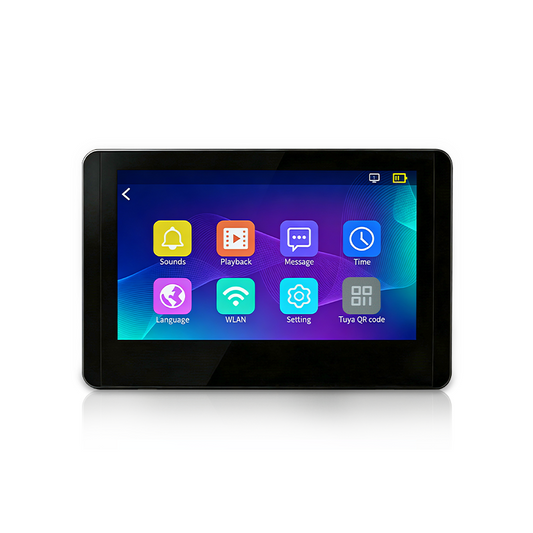 ANJIELO WiFi Halow 7-inch Tuya Wireless Video Intercom Video Single Monitor for Home and Apartment