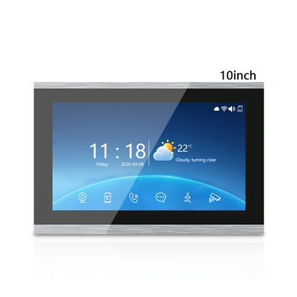 ANJIELO Smart Video intercom Video Single 7/10 Inch Monitor with Photo Frame Motion Detection need to Use With 64218/64202/64206/64206IC Doorbell