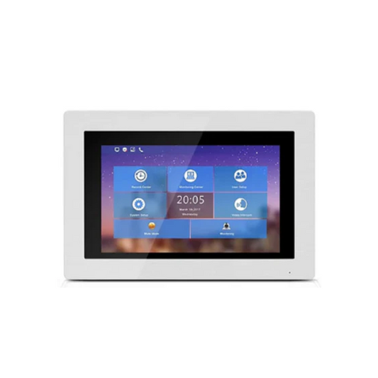 Anjielo Smart 7 Inch Smart Single Monitor need to compatible with outdoor unit for Apartment and Villa