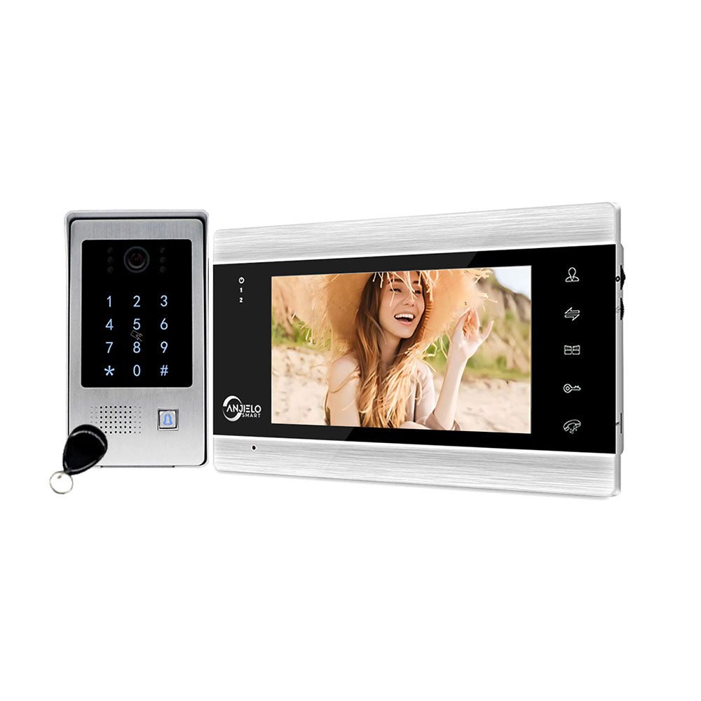 1080P AHD Tuya Smart WiFi Video Intercom Keypad/RFID Card Mobile Phone ...