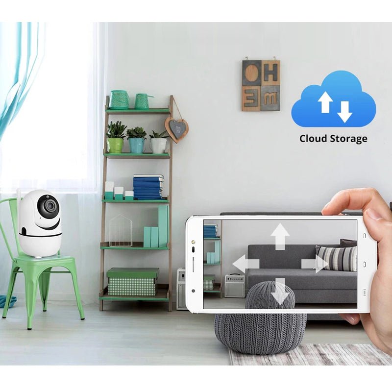 1080P IP Camera Tuya APP Indoor Camera Surveillance WiFi Camera Baby Monitor - Zhongshan Anjielo Smart Technology Co., Ltd