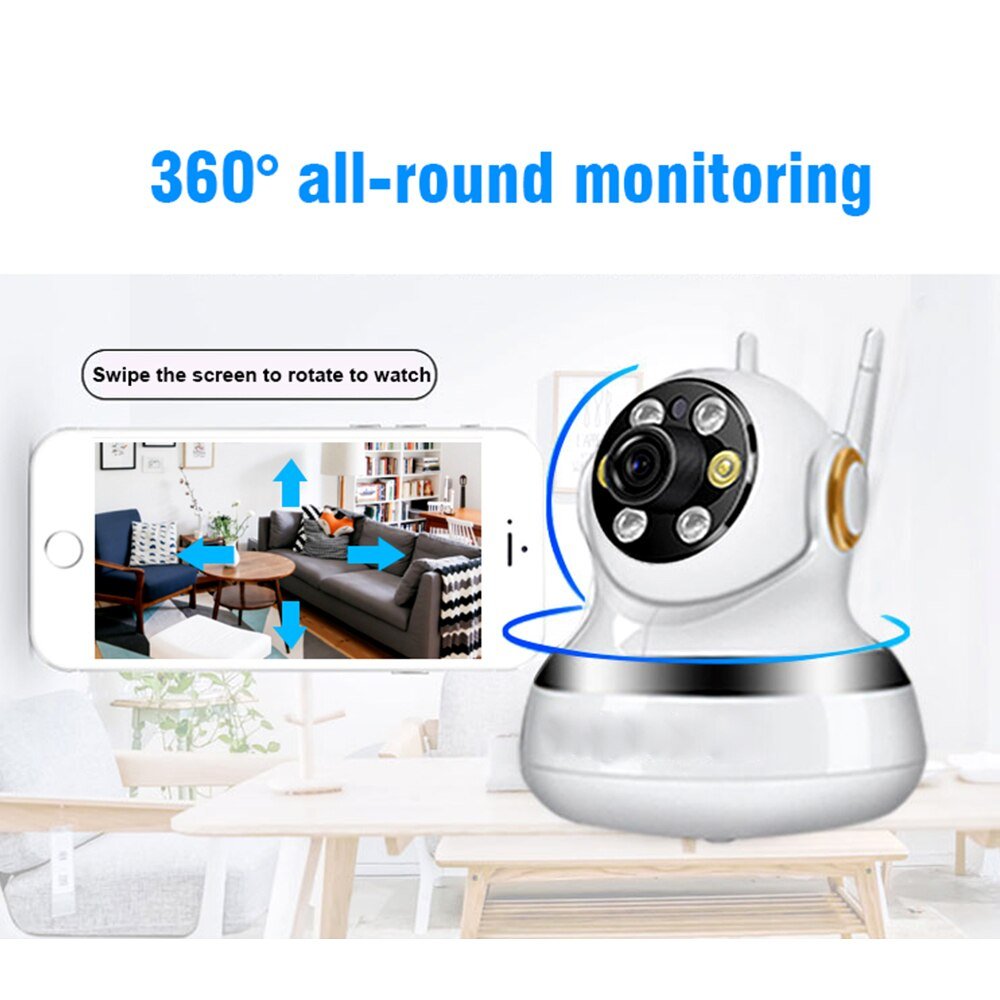 1080P Smart Wireless HD Security Camera APP Remote Viewing Real - Time Monitoring Home Security Monitoring System - Zhongshan Anjielo Smart Technology Co., Ltd