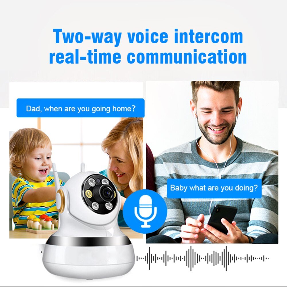 1080P Smart Wireless HD Security Camera APP Remote Viewing Real - Time Monitoring Home Security Monitoring System - Zhongshan Anjielo Smart Technology Co., Ltd