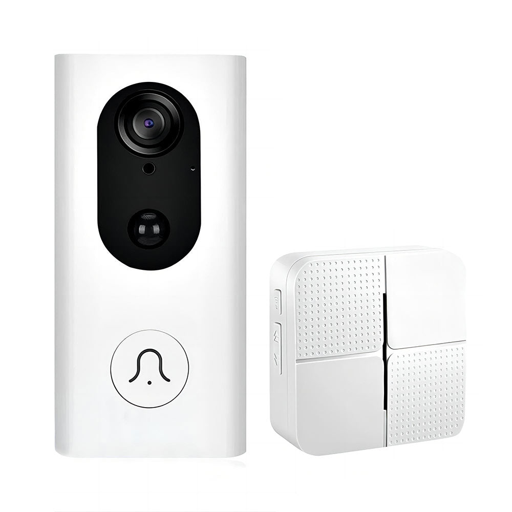 1080P Tuya Smart Video Doorbell Peephole Camera IP5 Waterproof HD Wifi Security Camera Real - Time Video for Smartphone with Chime - Zhongshan Anjielo Smart Technology Co., Ltd