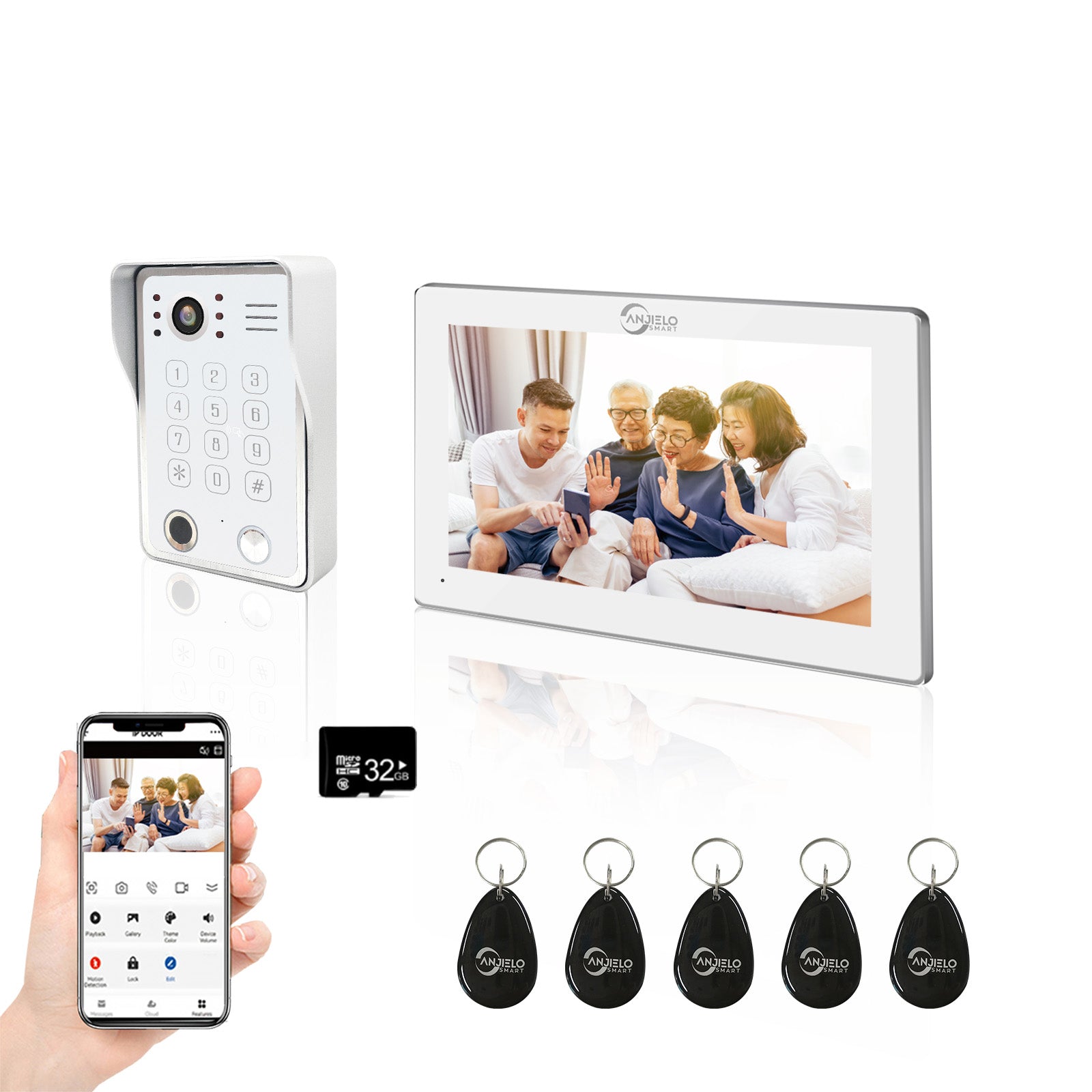 Syuantech Tuya Smart Life HD 1080p Door Eye Hole Camera WiFi Connect Mini Home Security Surveillance CCTV Peephole Camera 1.78mm Fisheye Lens DC 5V Syuantech Tuya Smart Life HD 1080p Door Eye Hole Camera WiFi Connect Mini Home Security Surveillance CCTV Peephole Camera 1.78mm Fisheye Lens DC 5V