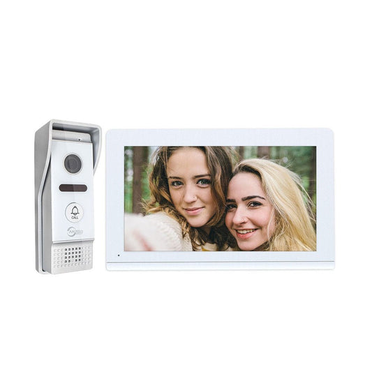 1080p White Wifi Tuya Video Intercom Monitor Video Doorbell Camera Video Intercoms Motion Detection For Home Apartment - Zhongshan Anjielo Smart Technology Co., Ltd