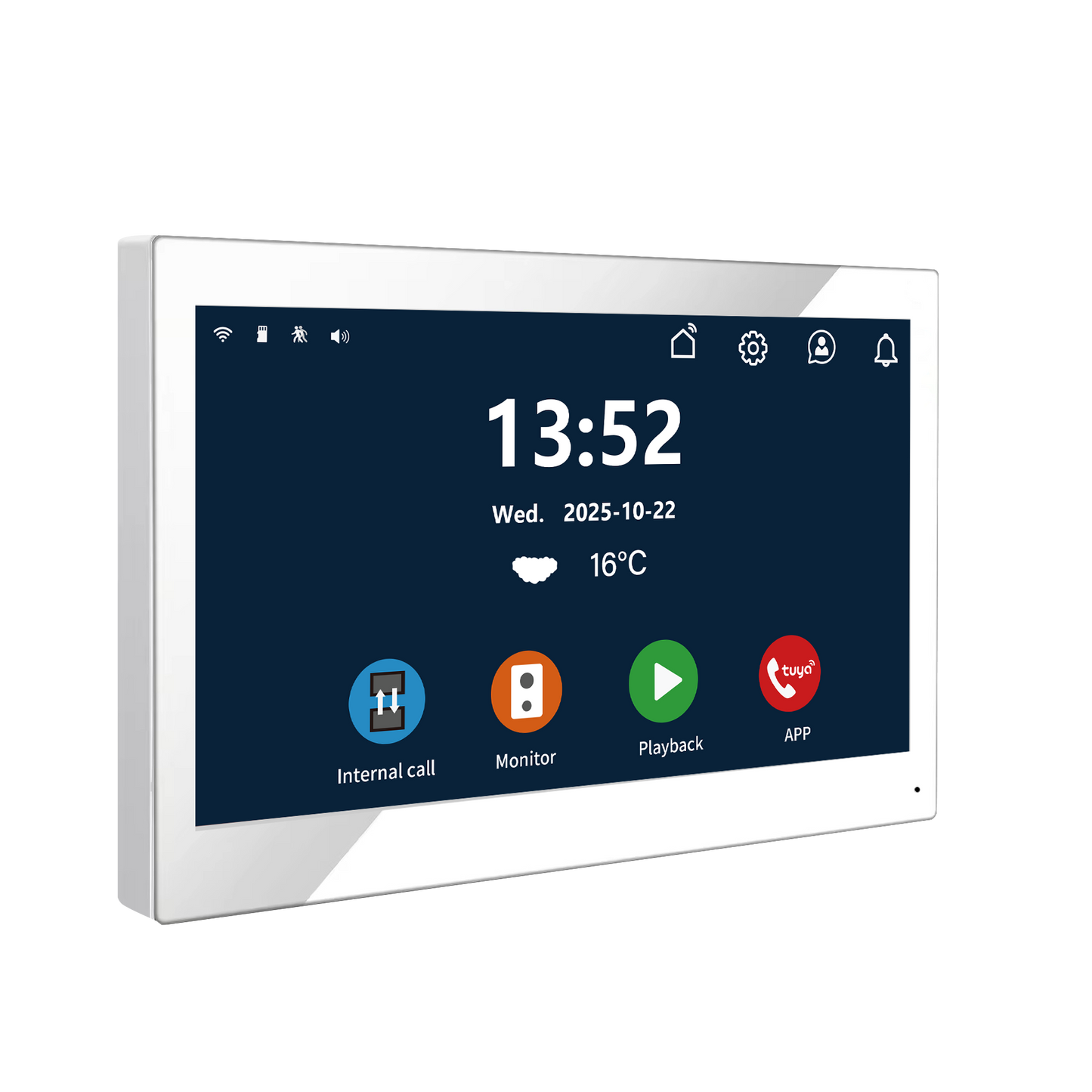 ANJIELO SMART 1080P TUYA Video intercom，7inch 10inch Touch Monitor