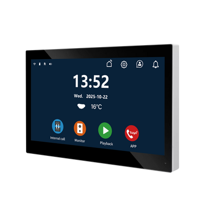 ANJIELO SMART 1080P TUYA Video intercom，7inch 10inch Touch Monitor