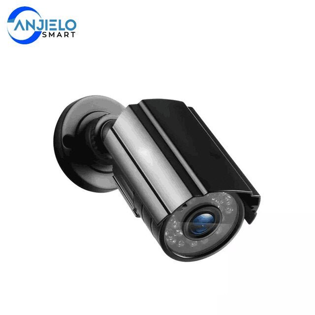 1200TVl CCTV Analog surveillance 3.6mm Lens camera IR Light Bullet Waterproof Outdoor Security Camera + Power Adapter - Zhongshan Anjielo Smart Technology Co., Ltd