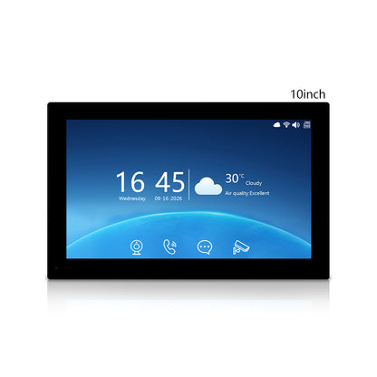 Anjielo 2-Wire Video Intercom System with Tuya Smart App, 7"/10" Touch Screen, 1080P HD & IP65 Waterproof Doorbell