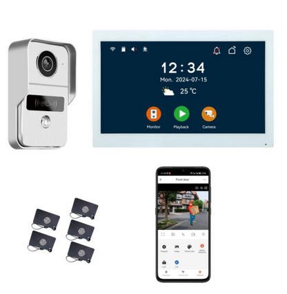 Doorbell Google Home Way Intercom 2-wire Video Doorbell Intercom