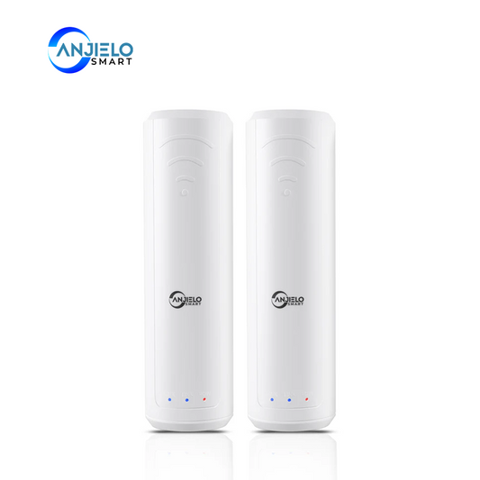 ANJIELOSMART AH WiFi HaLow Extender Long Distance Wi-Fi Outdoor AP  Extender Powerful High Gain 2.4&IEEE 802.11ah Antenna Wifi Range Extender Amplifier