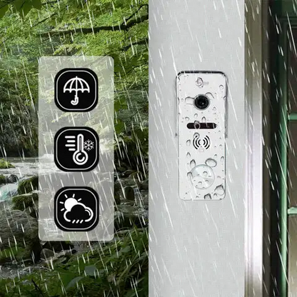 Anjielo Video Doorbell Apartment System Touch Monitor Wireless WiFi 1080P Camera Support Real-time Monitoring