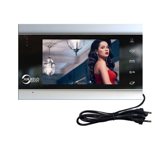 Anjielo1080P/AHD 7 inch Video Intercom Security System Voice message/Motion Detection (Monitor Only)