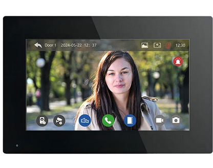 Anjielo Smart Single Video Doorbell Intercom Video Doorphone 7/10 Inch Touch Screen need to use with Video Doorbell 64218/64202BC/60010