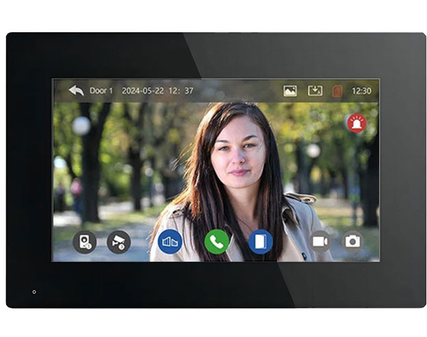 Anjielo Smart Single Video Doorbell Intercom Video Doorphone 7/10 Inch Touch Screen need to use with Video Doorbell 64218/64202BC/60010