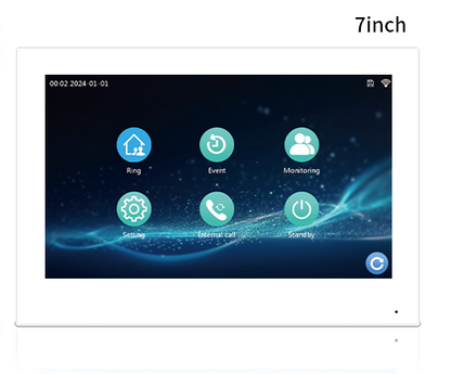 Anjieo IP Video Intercom System  2-Way Audio, HD Camera, Smart Home Doorbell with Remote Access for home
