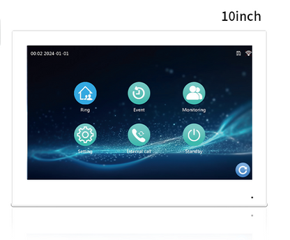 Anjieo IP Video Intercom System  2-Way Audio, HD Camera, Smart Home Doorbell with Remote Access for home