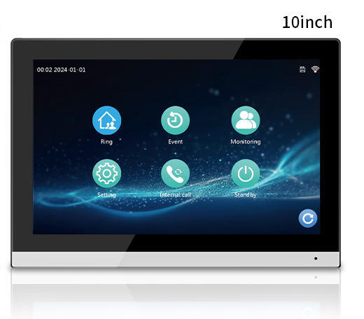 Anjieo IP Video Intercom System  2-Way Audio, HD Camera, Smart Home Doorbell with Remote Access for home