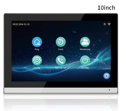 Anjieo IP Video Intercom System  2-Way Audio, HD Camera, Smart Home Doorbell with Remote Access for home