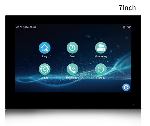 Anjieo IP Video Intercom System  2-Way Audio, HD Camera, Smart Home Doorbell with Remote Access for home
