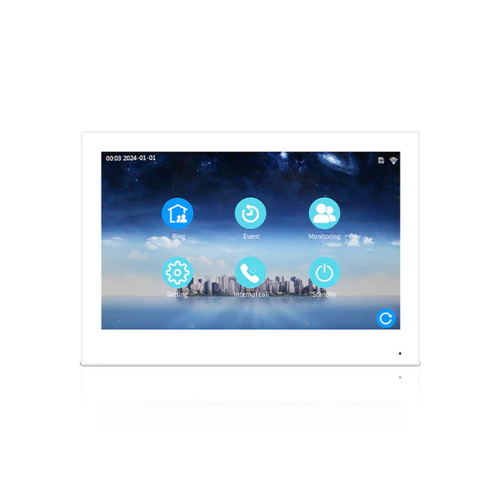 Anjieo IP Video Intercom System  2-Way Audio, HD Camera, Smart Home Doorbell with Remote Access for home