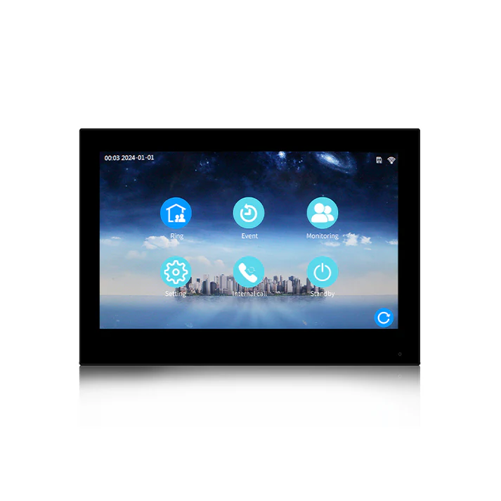 Anjieo IP Video Intercom System  2-Way Audio, HD Camera, Smart Home Doorbell with Remote Access for home