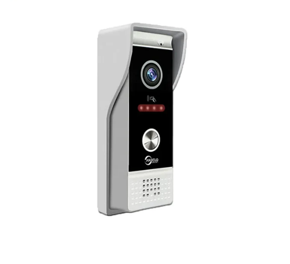Anjielo 4 Wire 1080P Video Intercom System / 7/10 Inch Photo Frame Display, Infrared Night Vision WiFi Video Doorbell, Tuya Smart Doorphone RFID Access Control, 3-in-1 Unlocking (IC Card/Indoor Monitor/App) for Villa Apartment