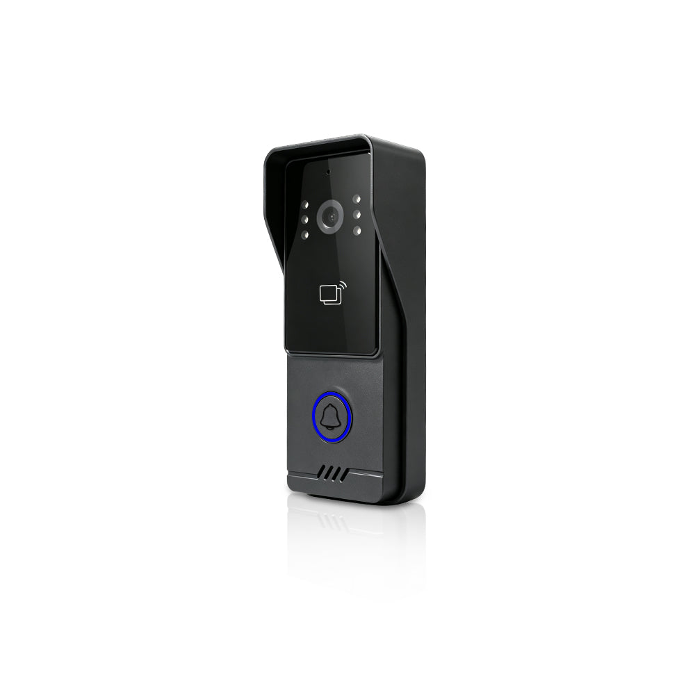 Anjielo IP Video Intercom System with High-Definition Large Screen & Infrared Night Vision Fill Light – Tuya App, 7/10.1-Inch Touch Screen, RFID Unlock for Multi-Story Villas